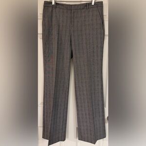 Dana Buchman Modern Chic Plaid Slacks size 12